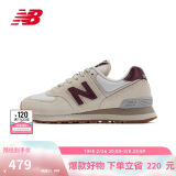 NEW BALANCE运动鞋女鞋百搭轻便复古休闲鞋574系列WL574RCF 40