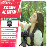 索尼（SONY）ZV-1数码相机 手柄电池套装黑色 小巧高颜值/美肤/强悍对焦/大变焦/入门/4K视频/Vlog ZV1