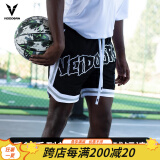 维动（VEIDOORN） 短裤篮球裤夏季宽松美式潮牌训练男跑步运动裤 反转黑 M(高165-170 重40-50KG)