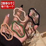 佰萃莱彩色云朵发卡头发夹子发夹饰女2025款后脑勺儿童侧边刘海高级感