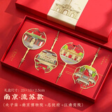 小雕匠南京地标金属书签礼盒套装北京故宫博物院文创中国古风旅游纪念品送老师同学生奖励生日礼物伴手礼