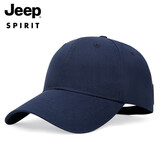 吉普（JEEP）帽子男时尚潮流棒球帽情侣款简约百搭鸭舌帽夏季休闲户外太阳帽女
