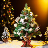 JoyFlower小型圣诞树礼物DIY元旦跨新年桌面装饰摆件送女生朋友创意礼品