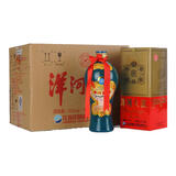 洋河大曲 老天蓝 浓香型白酒 55度 500mL 6瓶 整箱