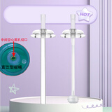 优爱心适用于贝奶瓶配件贝吸管用于贝鸭嘴奶嘴变重力球学饮吸管 V型十字吸嘴重力球+圆孔直通吸嘴粗管
