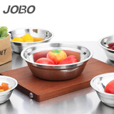 巨博（JOBO）304不锈钢深汤盆28cm加厚洗菜盆打蛋盆厨房料理盆酒店商用家用