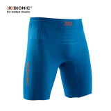 XBIONIC全新4.0优能速跑男士运动短裤吸湿排汗功能内衣跑步户外X-BIONIC 【短裤】水鸭蓝/卡库桔 S
