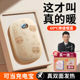 嘉柏兰暖手宝女生充电宝暖宝宝情人节礼物送女友暖手神器电暖宝年会礼品 【小熊米】三档调温+双面绒发热