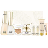 苏秘37°（Su:m37°）sum37呼吸37套装苏秘套盒惊喜水分水乳霜清爽女神护肤品礼盒礼物 呼吸时光水乳霜气垫8件套盒