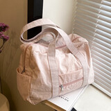 范爷家旅行收纳包女短途出差行李袋轻便学生手提健身包登机袋待产包包