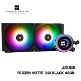 Thermalright(利民) Frozen Notte 240 BLACK ARGB冰封魔境 240水冷一体式水冷散热器多平台 FN240 BLACK ARGB