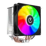 动力火车（PowerTrain）闪电Z400风冷CPU散热器4铜管电脑塔式散热风扇ARGB神光同步台式机1700/1200/1151/1155/775/AMD 闪电Z400 四铜管 炫彩版