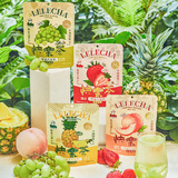 乐乐茶水果茶 白桃葡萄草莓菠萝乌龙茶组合装 花草养生茶冷热泡茶包28包