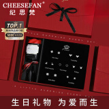 纪思梵（CHEESEFAN）轻奢一周耳钉女生耳环耳饰时尚饰品新年圣诞情人节生日礼物送女友 熠熠星辉白金色A款(次日达)