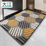 大江地垫入户门脚垫门口地毯进门玄关地垫进户门防滑80x100cm