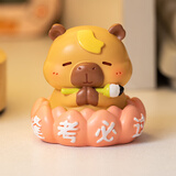 杞乐生日礼物女卡皮巴拉中高考励志伴手礼桌面摆件治愈系汽车工位装饰 卡皮巴拉小摆件（逢考必过）