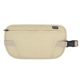 GOX出国多功能防盗隐形腰包贴身RFID防扫描旅行男女护照包手机腰带 柠檬黄大号