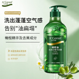 安安金纯（A'Gensn）安安金纯橄榄油水润去屑洗发露750g 温和净屑  柔顺清爽