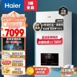 海尔（Haier）变频一级能效冷凝燃气壁挂炉天然气采暖炉热水器板换式地暖暖气片五点恒温LL1PBD20-JN7(T)U1