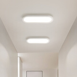 大观园（DGY）过道灯走廊灯led吸顶灯现代简约北欧长条客厅灯书房阳台灯具O263 16W 3892-白色40cm-中性光-全光谱