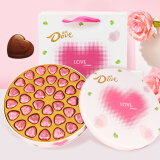 德芙（Dove）巧克力礼盒零食甜品生日礼物送老婆女友男朋友惊喜员工福利36粒