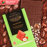 康美纳卡 白俄罗斯进口 高浓度 精选纯可可脂牛奶果仁巧克力黑巧克力100g 榛子牛奶巧克力（31.4%可可）
