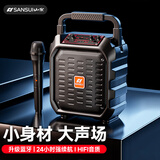 山水（SANSUI）D39手提蓝牙音响广场舞音响无线大音量喇叭宣传门店开业唱歌跳舞扩音器单咪电木吉他民谣乐器音箱
