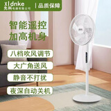 XLDNKE电风扇风扇遥控家用落地式立式静音定时落地扇风力节能宿电器 先科16寸遥控电风扇（白色款）