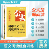 星火初三九年级中考语文阅读理解训练七合一必刷题2025 初中阅读理解公式方法与答题技巧训练语文练习全国通用