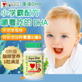 ChildLife童年时光婴幼儿藻油dha0防腐儿童学生补脑dha6个月+60粒/瓶【单瓶