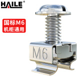 HAILE机柜螺丝 LS-M6-40高品质机柜专用M6十字螺丝 40套/袋