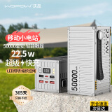 沃品（WOPOW）【3c认证】集装箱充电宝50000毫安时PD22.5W快充兼容苹果20W礼物桌搭摆件 适用于华为苹果小米手机