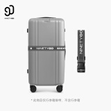 90分双面字母绑带陨石灰高弹力加厚加密行李箱绑带加固行李捆绑带