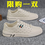 昌祥回力男鞋夏季2025新款软底小白鞋休闲轻便软底百搭防滑平板鞋子男 杏色 42