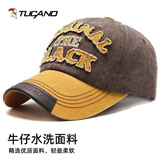 啄木鸟（TUCANO）帽子男士牛仔潮流棒球帽春夏季户外运动鸭舌帽百搭防晒帽遮阳帽