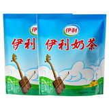 伊利伊利奶茶粉咸味原香普洱味早餐热泡高钙速溶内蒙古特产独立包装 咸味400克*2袋