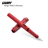 凌美（LAMY）钢笔 狩猎系列练字正姿钢笔学生文具办公礼品 毕业礼物企业团购 红色16-0.7mm