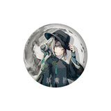 漫客喵重返未来1999周边同人谷子露西徽章新世界的风手办吧唧曲娘胸针 维尔汀B 约58mm闪点徽章 重返未来1999