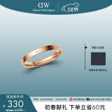 丹尼尔惠灵顿（DanielWellington）dw戒指女时尚首饰玫瑰金情侣戒指女神节礼物送女友DW00400015