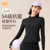 361°瑜伽服抗菌外套女上衣款显瘦普拉提健身衣跑步训练运动服秋冬季