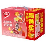 银鹭 八宝粥多口味五谷杂粮早餐营养速食粥即食冲泡方便组合整箱装 好粥道薏仁红豆八宝粥280g*12罐