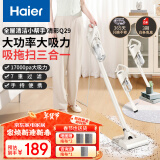 海尔（Haier）吸尘器家用宠物拖地除尘机小型轻音大吸力大功率轻机身吸尘机湿拖吸拖一体HZG-Q29W