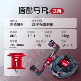 塔酷马P1微物远投水滴轮防炸线双线杯超轻泛用打黑金属路亚渔线轮单买 （7速）P6+ 加强版（泛用杯版） 左手型