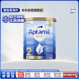 爱他美（Aptamil）金装澳洲版 较大婴儿配方奶粉 2段(6-12月) 900g