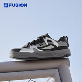 FILAFUSION斐乐潮牌男鞋BANK II夏新款运动鞋板鞋 银灰色/黑-GB 42.5