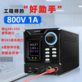 KUAIQU400V1A高电压可调电源工厂老化测试直流稳压电源带RS232电脑接口 800V1A液晶屏+USB/232(485)