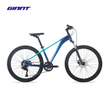 捷安特（GIANT）GEEK吉克26寸轮径油压碟刹9速避震青少年山地自行车 航天蓝/浅淡水蓝 26×14 适合身高150-175cm