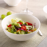 乐美雅迪瓦丽祥云时光餐具无铅白色面饭碗加厚防烫隔热微波炉适用 4件时光面碗7英寸口径18*高7.5cm