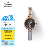 薇薇安·威斯特伍德（Vivienne Westwood）西太后手表女士小表盘皮带欧美表情人节礼物女送女生生日礼物女