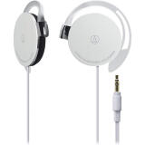 铁三角（Audio-technica）【日本直邮】ATH-EQ300M耳挂式耳机 挂耳式运动耳机 不带麦 ATH-EQ300M【白色】